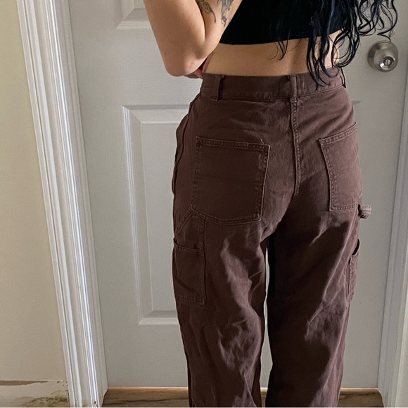 Brown cargo pants - Picture 3 of 3